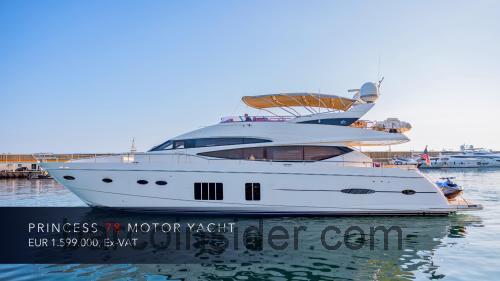 Princess 78 Motor Yacht ficha técnica y opiniones